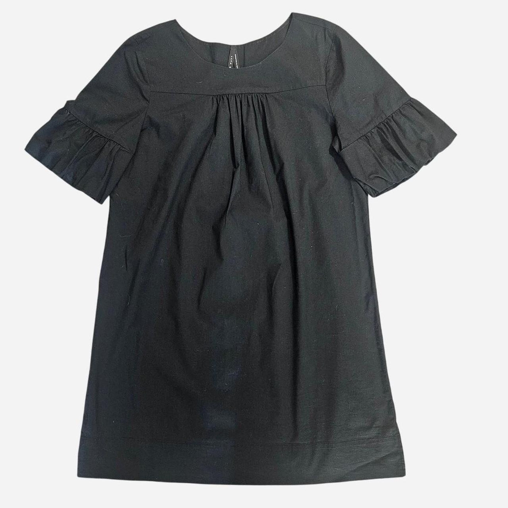 Old Navy Black Ruffle Sleeve Kids Dress